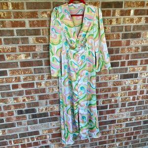 Retro psychedelic dress